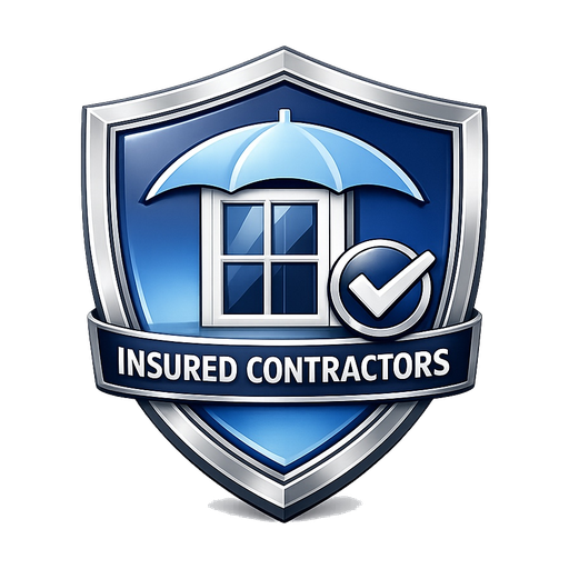 Insured contractors badge