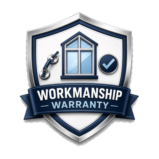 Workmanship warranty badge