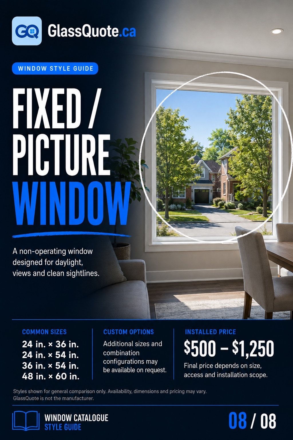 Fixed / Picture window