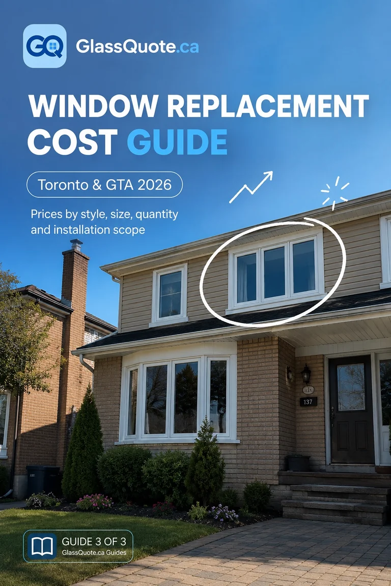 Window Replacement Cost Guide Toronto and GTA 2026 cover