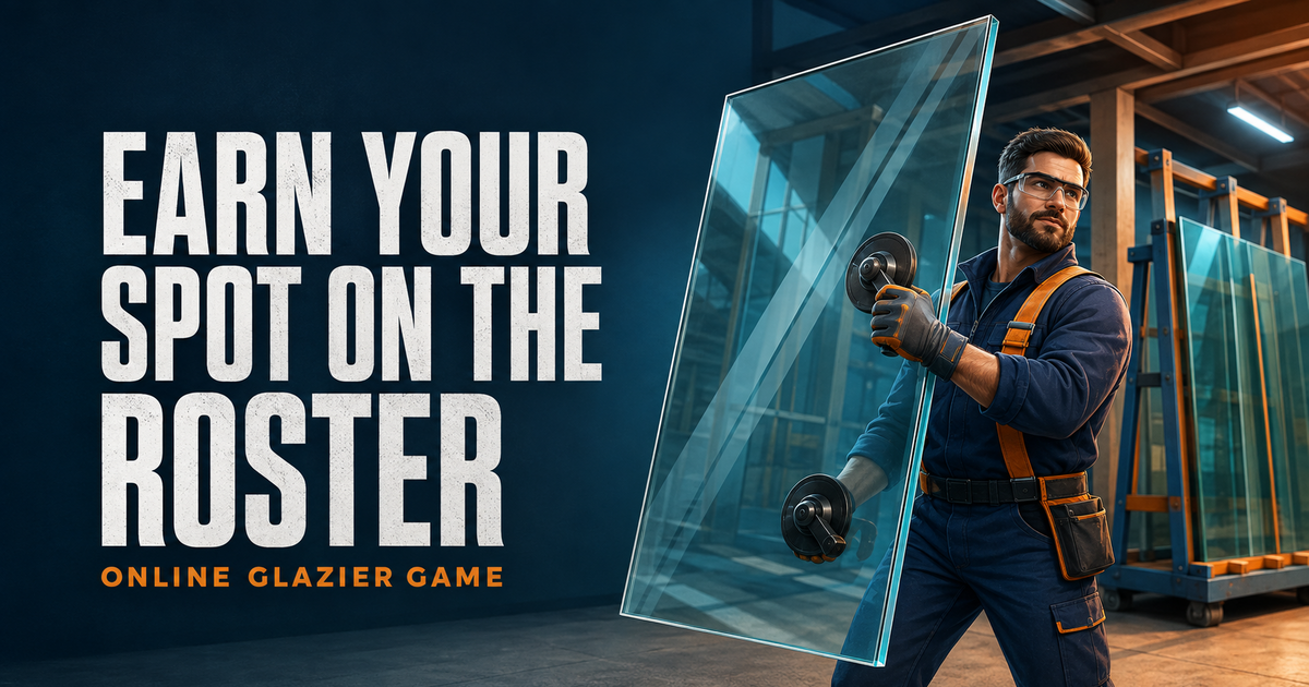 Earn Your Spot on the Roster glazier game